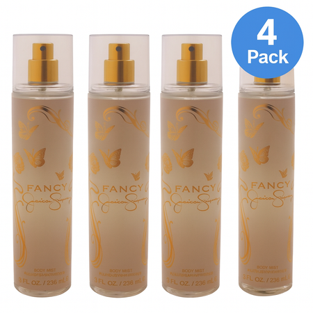 Jessica Simpson Fancy Body Mist 8oz spray bottles 4 pack set new product