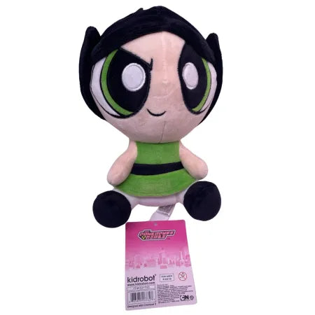 Kidrobot Powerpuff Girls Buttercup 8 inch green plush toy collectible