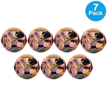 MGA Miniverse Harry Potter Make It Mini Potions Mystery Ball 7 Pack with collectible miniature items