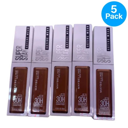 Maybelline Super Stay Active Wear Concealer Shade 57 - 5 Pack New, long-lasting waterproof makeup