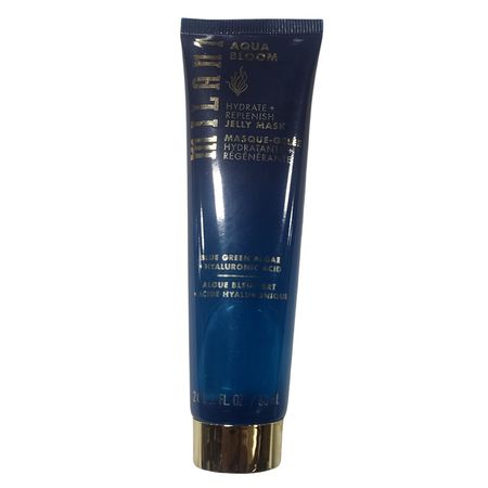 Milani Aqua Bloom Hydrate + Replenish Jelly Mask 60mL jar with blue gel formula for skincare