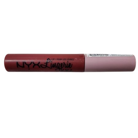 NYX Lingerie XXL Matte Liquid Lipstick 4mL bottle in nude mauve tone