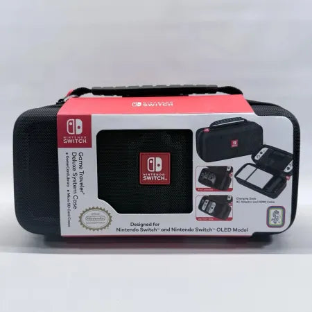 New Nintendo Switch Game Traveler Deluxe System Case (Black) Free Shipping 1