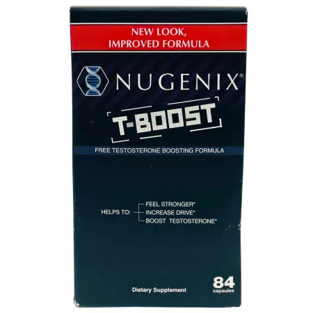 Nugenix T-Boost Free Testosterone Formula 84 Capsules – Exp 03/2026 1