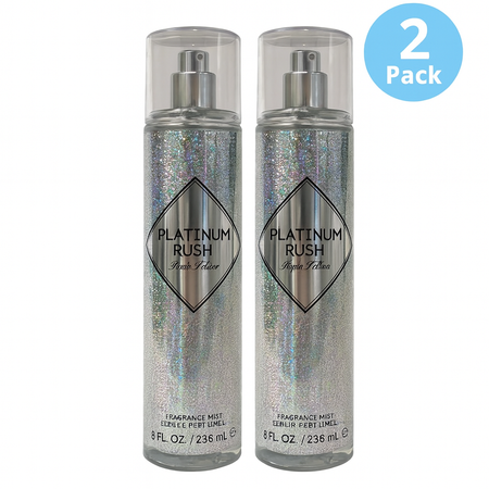 Paris Hilton Platinum Rush Fragrance Mist 8oz bottle spray pack product image