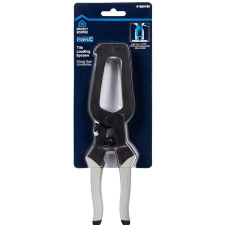 Project Source drop forged steel tile leveling system pliers in silver finish