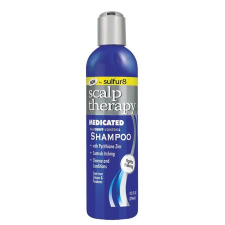 Sulfur8 Scalp Therapy Medicated Shampoo 9.5oz bottle for scalp treatment