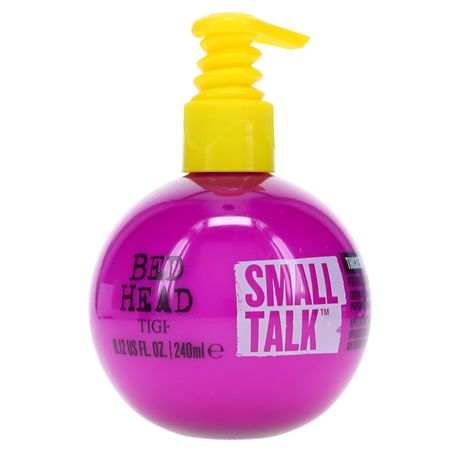 TIGI Bed Head Small Talk Thickening Cream 8.12 oz bottle for adding volume and texture to hair