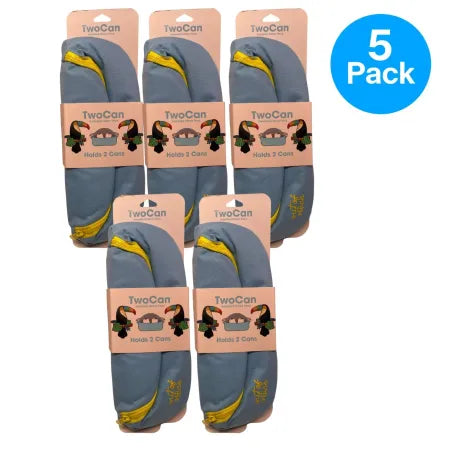 TwoCan insulated fanny pack 5-pack bundle holding cold beverage cans outdoor waist bags