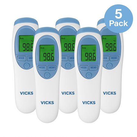 Vicks No Touch 3-in-1 Thermometer with infrared sensor for accurate temperature measurement