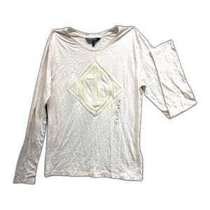 Lauren Ralph Lauren Shirt Beige Size M Women's NWOT NWT
