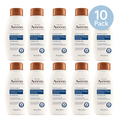 Aveeno Scalp Soothing Fresh Greens Shampoo – Pack of 10 (12 oz each) NEW