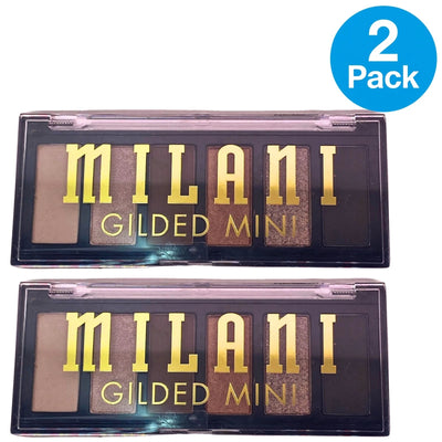 Milani Gilded Mini Eyeshadow Palette 150 Call Me Old-Fashioned 2 Pack New
