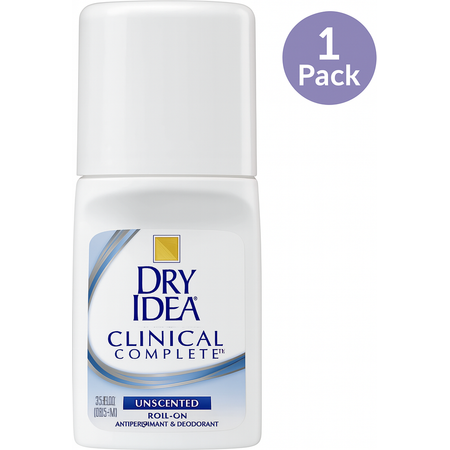 Dry Idea Clinical Complete Roll-On Deodorant 3.5oz - 1 Pack - New