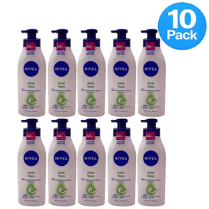 Nivea Aloe Vera Body Lotion 16.9 Fl Oz 10 Pack New