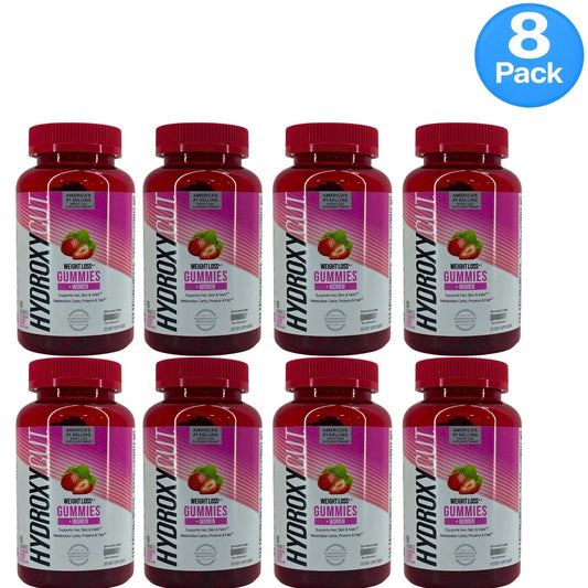 Hydroxycut Weight Loss Gummies Women 90 Count 8 Pack New Exp 09/2026