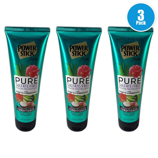 Beauty & Hair Care Power Stick for Her Sulfate Free Color Conditioner Pack of 3 New