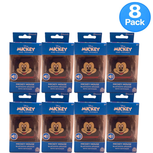 Disney Mickey and Friends Mickey Mouse Bitty Box Bluetooth Speaker Keychain 8 Pa