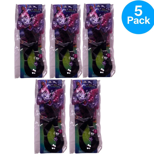 Claire's Disney Encanto Isabela Sequin Bow Hair Extension Clip 5 Pack New