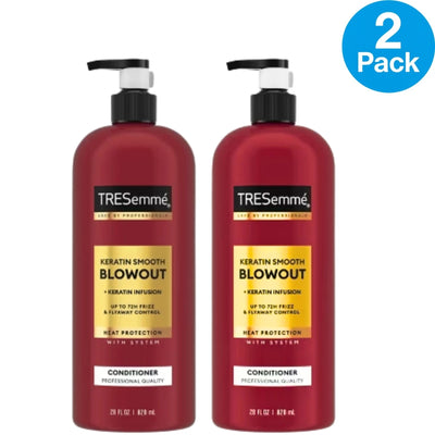 TRESemmé Keratin Smooth Blowout Conditioner 28 Oz 2 Pack New