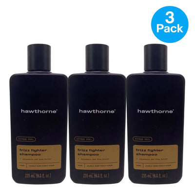 Hawthorne Frizz Fighter Shampoo 8 fl oz 3 Pack New