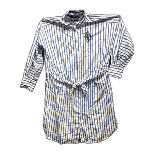 Lauren Ralph Lauren Dress Blue and white Size 16w Women's NWOT NWT