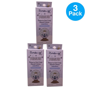 The Crème Shop x Peanuts Hand Creme Citrus Wood 1.69 fl oz 3 Pack New