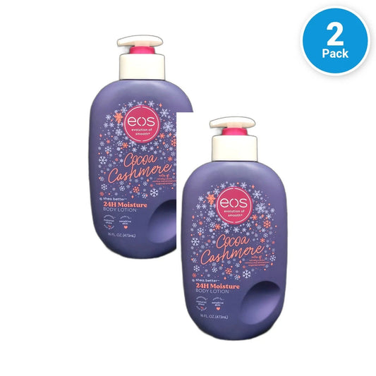 Shea Better 24H Moisture Body Lotion Cocoa Cashmere 16oz Bottle Pack of 2 New