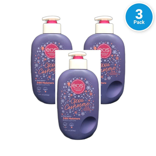 Shea Better 24H Moisture Body Lotion Cocoa Cashmere 16oz Bottle Pack of 3 New