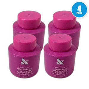 Olive & June Nourishing Remover Pot Non Acetone Nail Polish Pack of 4 New