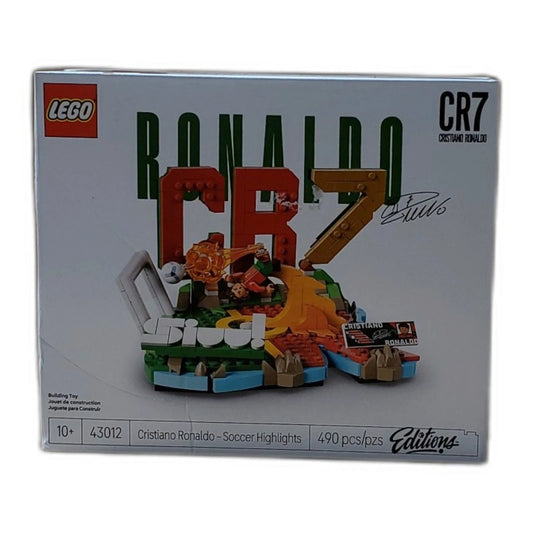 LEGO Icons Cristiano Ronaldo CR7 Soccer Highlights Set 43012 490pc New