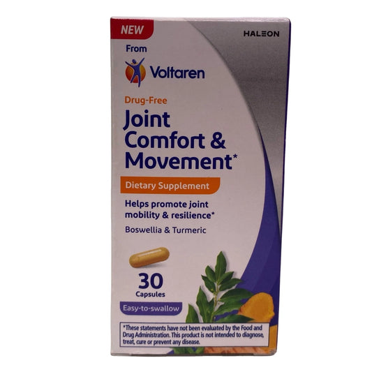 Voltaren Drug-Free Joint Comfort 30 Capsules 1 Pack Exp 08/26 New