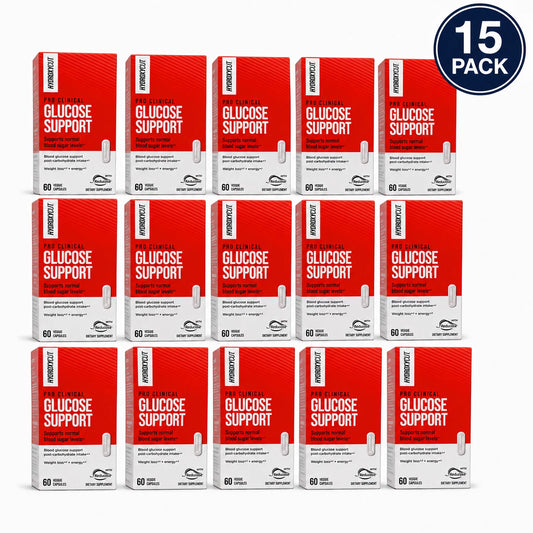Hydroxycut Pro Clinical Glucose Support Reducose Blood Sugar 15 Pack Exp: 01/27