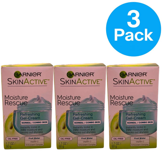 Garnier SkinActive Moisture Rescue Refreshing Gel-Cream for Normal/Combo Skin