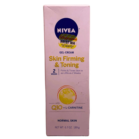 NIVEA Skin Firming Toning Gel-Cream with Q10 and L-Carnitine 6.7 ounce jar product image