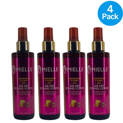 Mielle Pomegranate & Honey Air Dry Styling Lotion 8 fl oz 4 Pack New