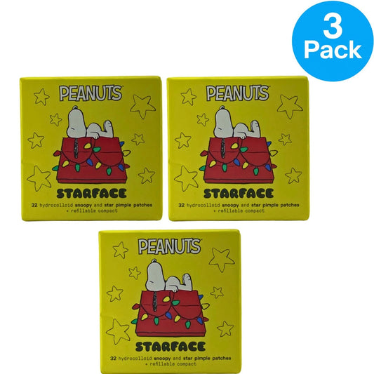 Starface Snoopy Hydrocolloid Pimple Patches 32 Ct 3 Pack Exp 03/2027