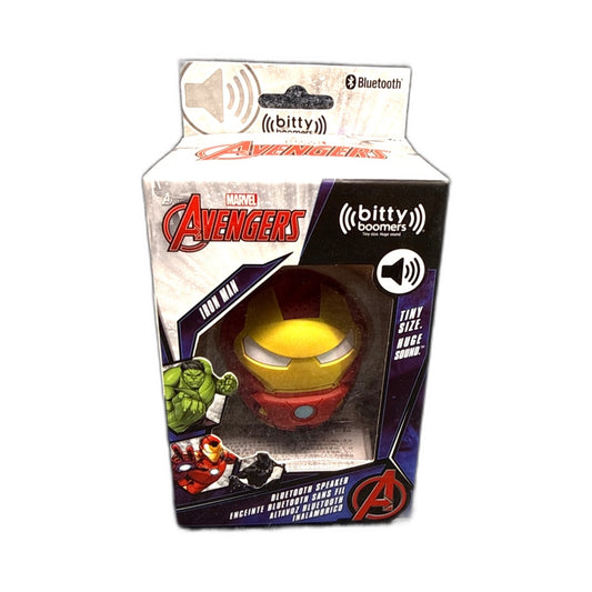 Marvel Bitty Boomer Bluetooth Speaker Iron Man Pack of 1 New