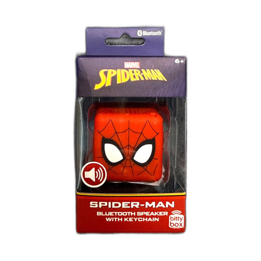 Marvel Spider-Man Mini Bluetooth Speaker Keychain 4H Pack of 1 New