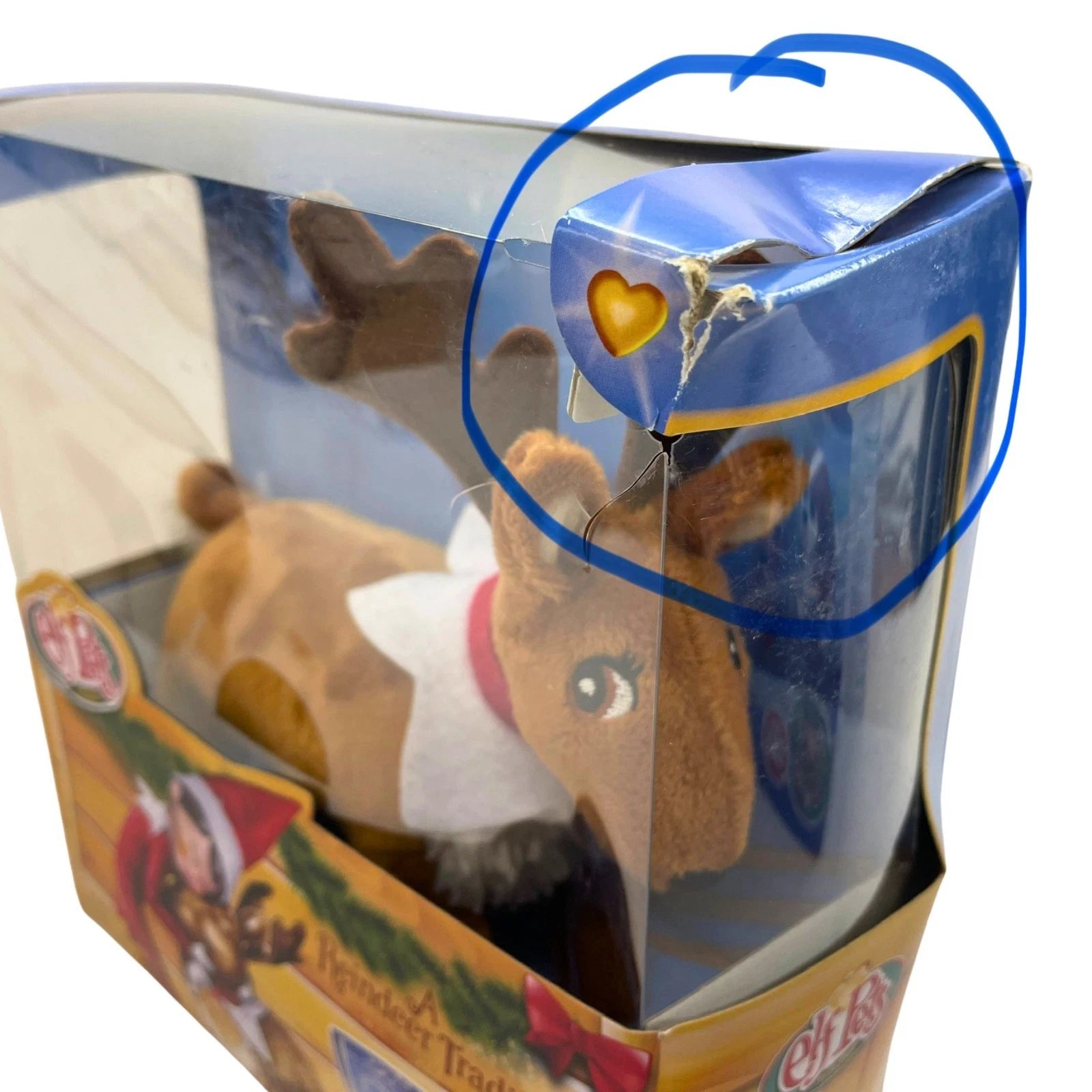 Elf Pets Reindeer Plush w/ Storybook 1 Pack New
