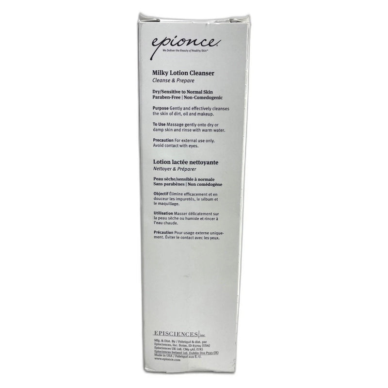 Epionce Milky Lotion Cleanser Face Wash Dry Sensitive Skin Exp 10/28 New
