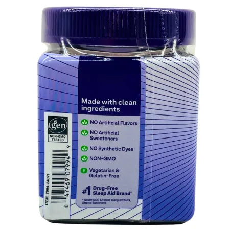 Natrol Soothing Night Gummies Blueberry 50 ct - 2 Pack - New