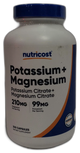 Nutricost Potassium Capsules Electrolyte 480 Total Exp 04/28 Pack of 2 New