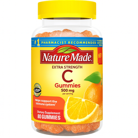 Nature Made Vitamin C Gummies 500mg 60 Count 1 Pack New