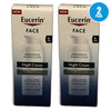 Eucerin Face Immersive Hydration PM Night Cream 2.5oz Overnight Pack of 2 New