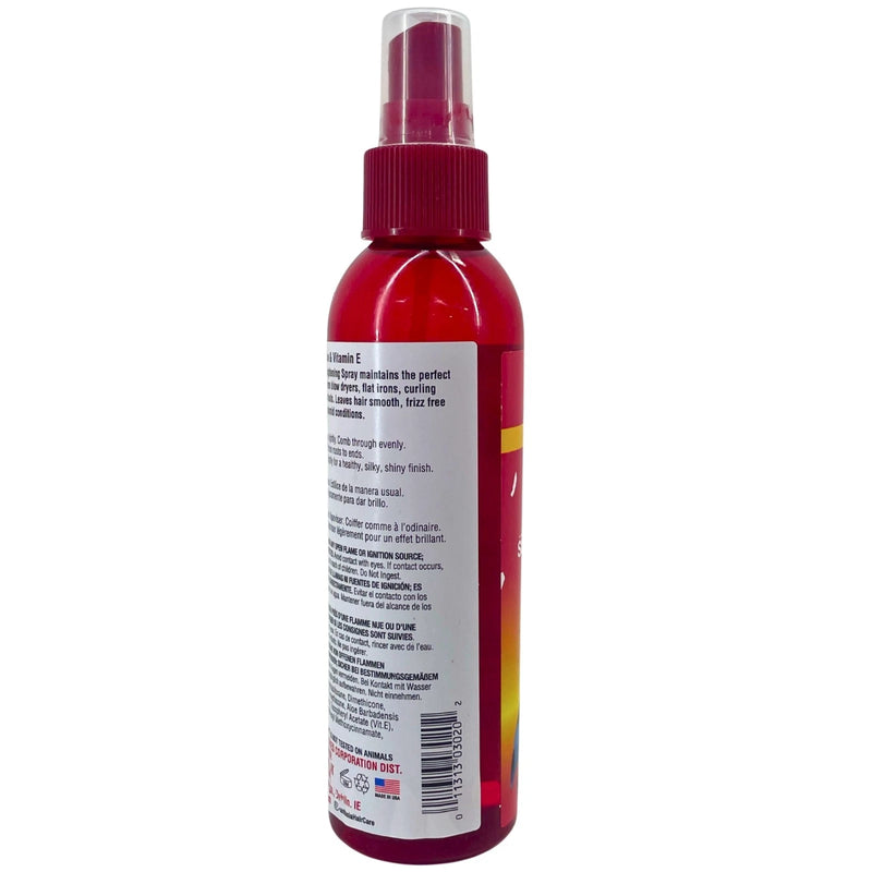 Fantasia IC Hair Polisher Heat Protector Straightening Spray Enriched with Aloe