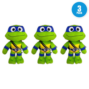 Mattel Tales of Teenage Mutant Ninja Turtles Leonardo Plush 8 Inch Pack of 3 New