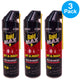 Raid Max Ant & Roach Killer Spray 14.5 oz 3 Pack New