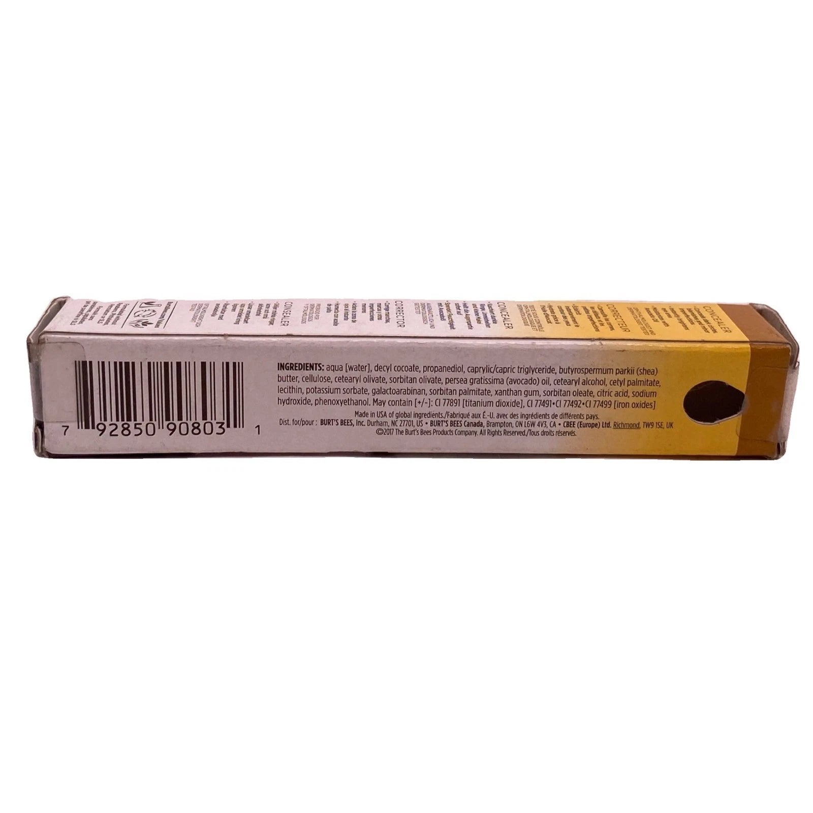 Burt's Bees Concealer 1735 3 Pack Creamy Natural Coverage