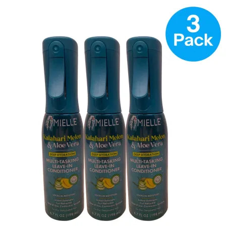 Mielle Kalahari Melon Aloe Leave In Conditioner 6.7oz 3 Pack